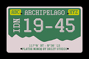 Platde - Vintage Mono Slab Font, a Sans Serif Font by Drizy (Thumbnail 8 of 10)