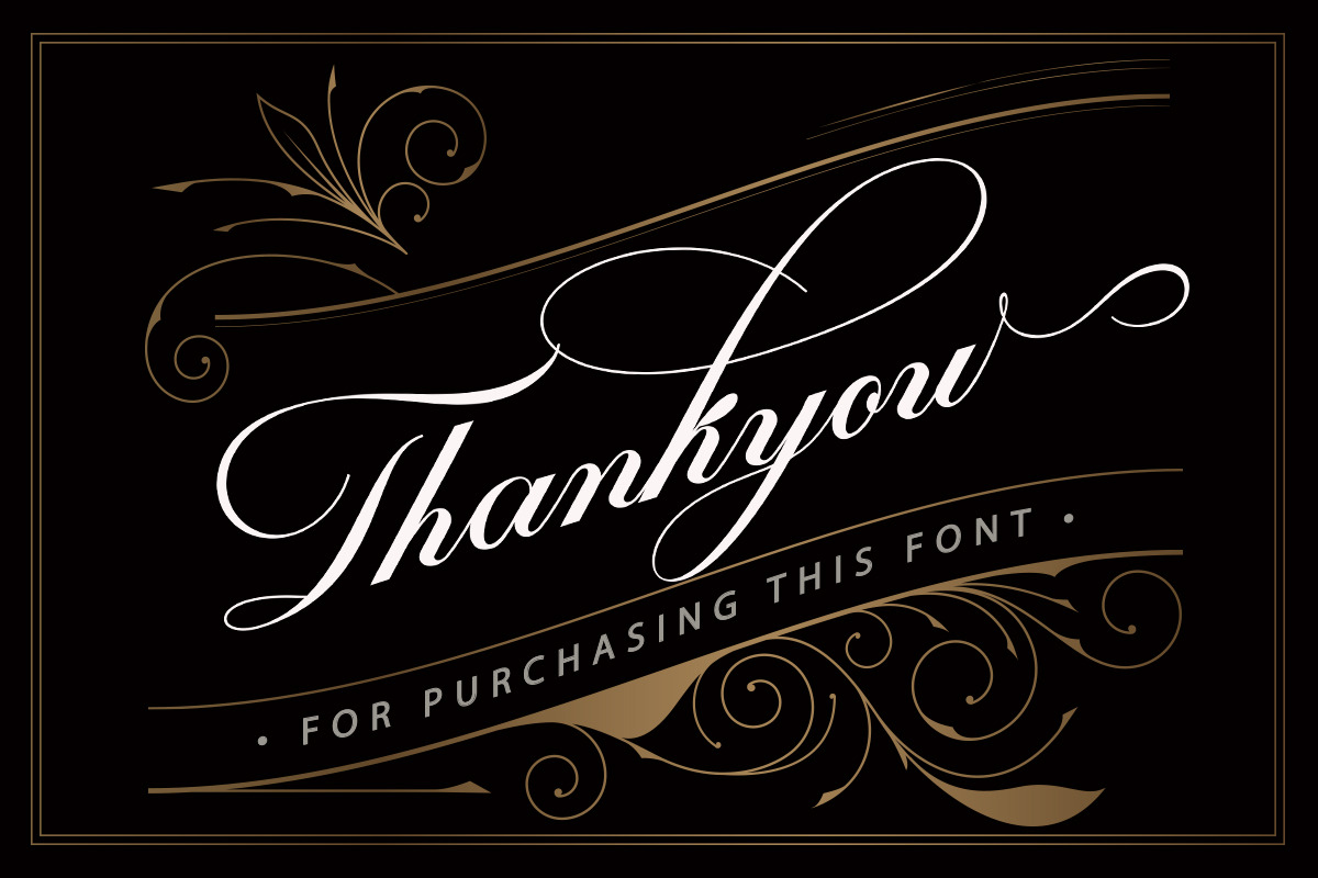 Danizatti script, a Script Font by Slex Studio (Photo 10 of 10)