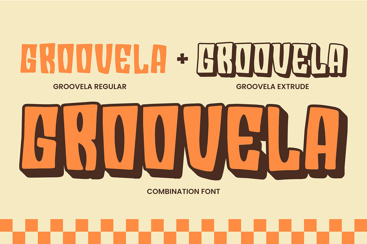 Groovela, a Sans Serif Font by ahweproject (Photo 2 of 15)