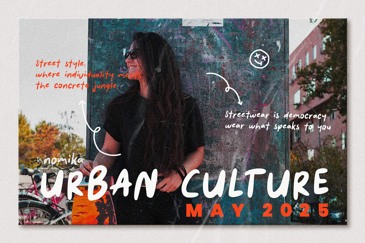 Nomika - Quirky Font, a Handwritten Font by Hasbi Creative (Photo 3 of 9)