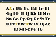 Postgate - Modern Art Deco Sans Font, a Sans Serif Font by Typia Nesia (Thumbnail 2 of 13)