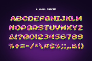 Pixcraft Color Bitmap Font.