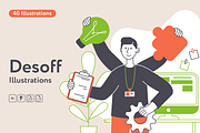 Desoff Illustrations, a Work Illustration by Welovegraphics (Thumbnail 1 of 8)