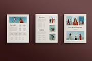 Influencer Media Kit Canva Template, a Print Template by Sierra Creative Studio (Thumbnail 3 of 7)