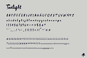Twilight, a Script Font by KPH (Thumbnail 2 of 2)