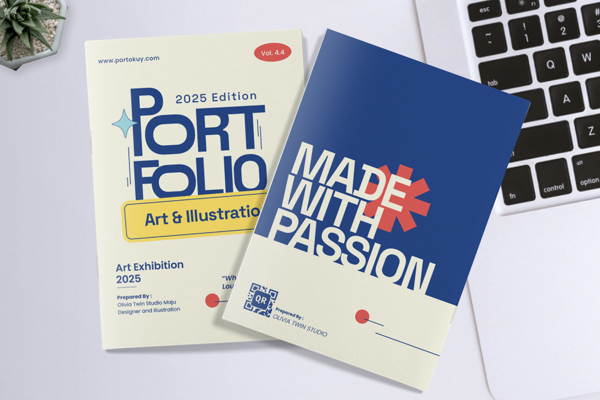 Art Illustration Portfolio Brochure, a Brochure Template by twinstd (Photo 5 of 6)