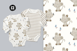 Sailor Mice Pattern Collection