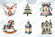 Scandi Christmas Clipart, an Illustration by designcity5 (Thumbnail 2 of 5)