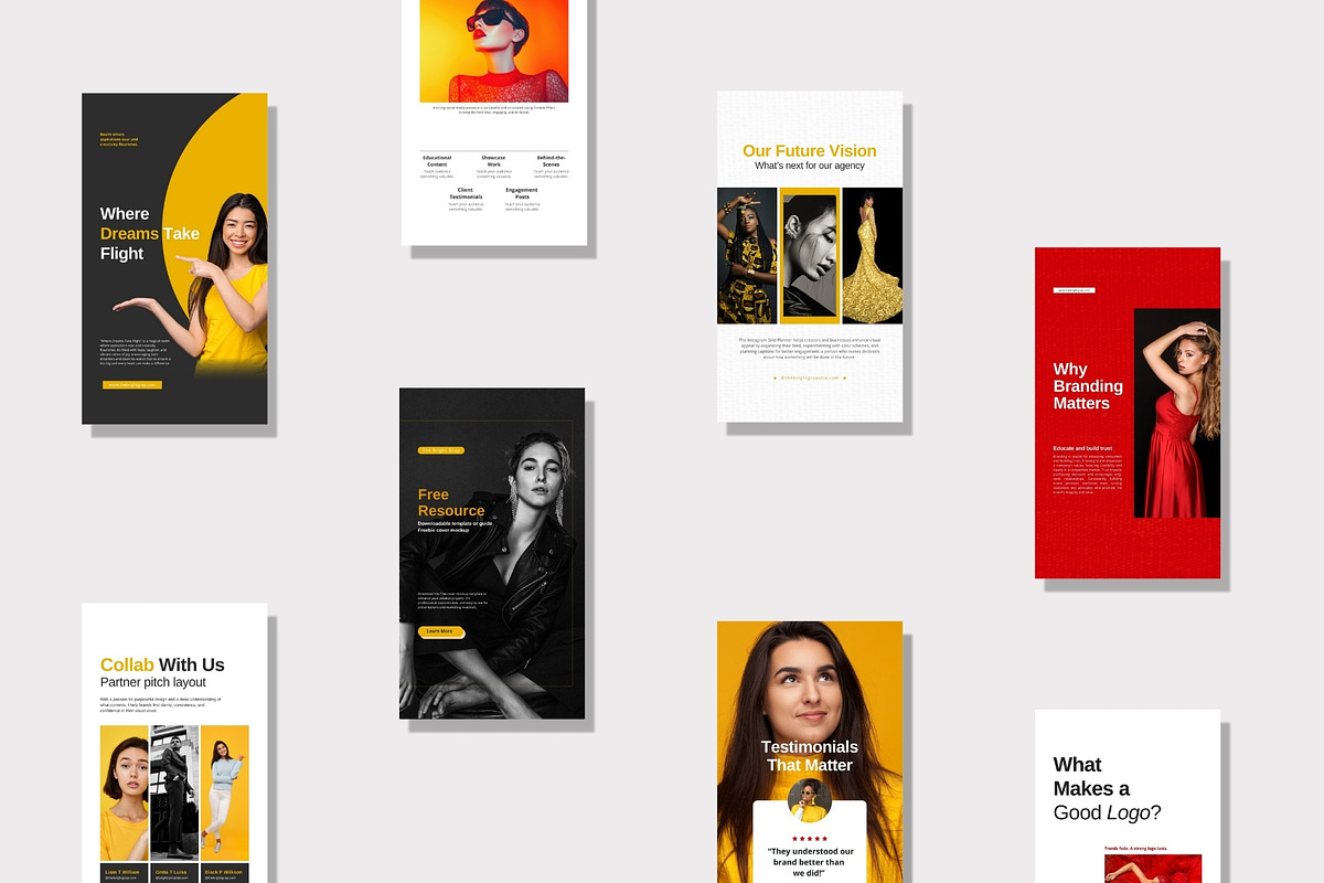 80 Animated Agency Instagram Story, a Social Media Template by TheBrightGrap (Photo 3 of 11)