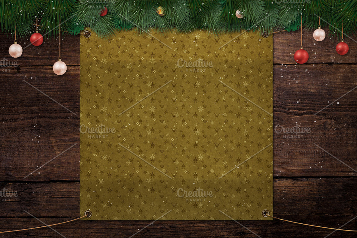 20 Christmas Kraft Papers, a Texture Graphic by Orange Fox (Photo 2 of 7)