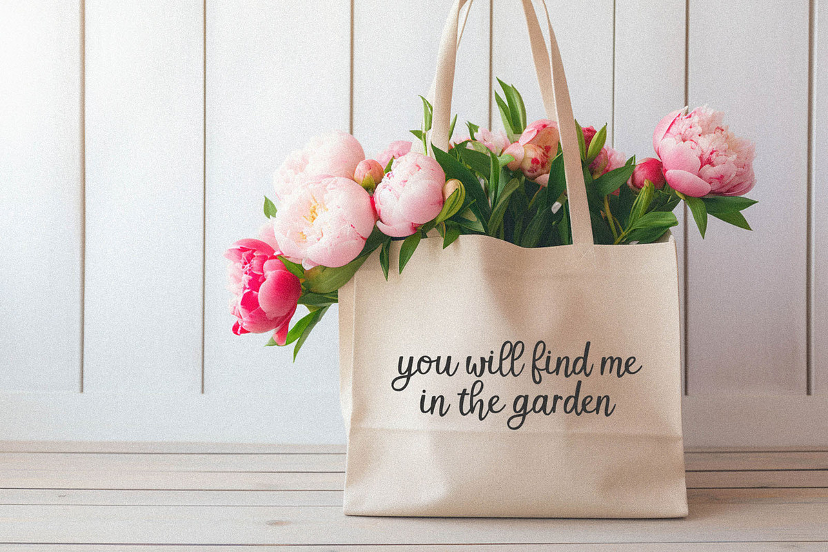 Summer Cottage Farmhouse Font, a Script Font by BarcelonaShop (Photo 2 of 22)
