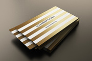 Minimal Gold Business Card, a Business Card Template by Marvel (Thumbnail 4 of 5)