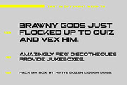 Kindex, a Sans Serif Font by Sentavio (Thumbnail 6 of 8)