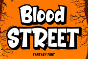 Blood Street - Display Font, a Blackletter Font by Raffa Creative (Thumbnail 1 of 7)