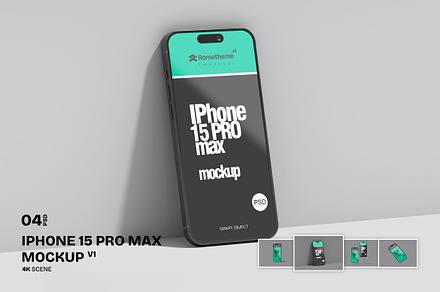 IPhone 15 Pro Max vol.01 - Mockup