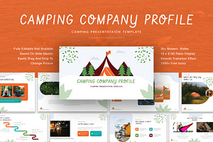 Camping Company Profile Presentation