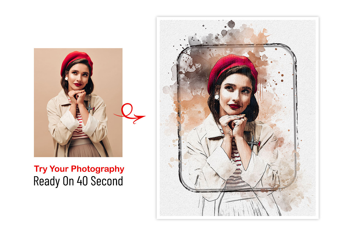 Custom Portrait Painting Effect, an Action Add-On by MRI STUDIO (Photo 9 of 39)
