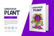 Cartoon carnivorous plant. Tshirt, an Animal Illustration by KENO Mascots (Thumbnail 2 of 7)