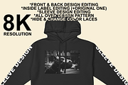 Hoodie Mockup Cotton-Heritage M2580, a Hoody Mockup by Infinity Mockups (Thumbnail 3 of 8)