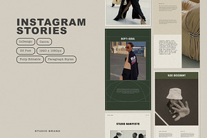 COS Stories Canva & InDesign