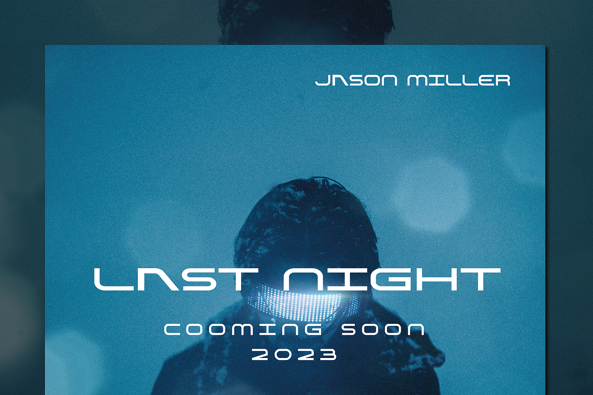 Zaiden - Futuristic Typeface, a Sans Serif Font by HipFonts (Photo 8 of 10)