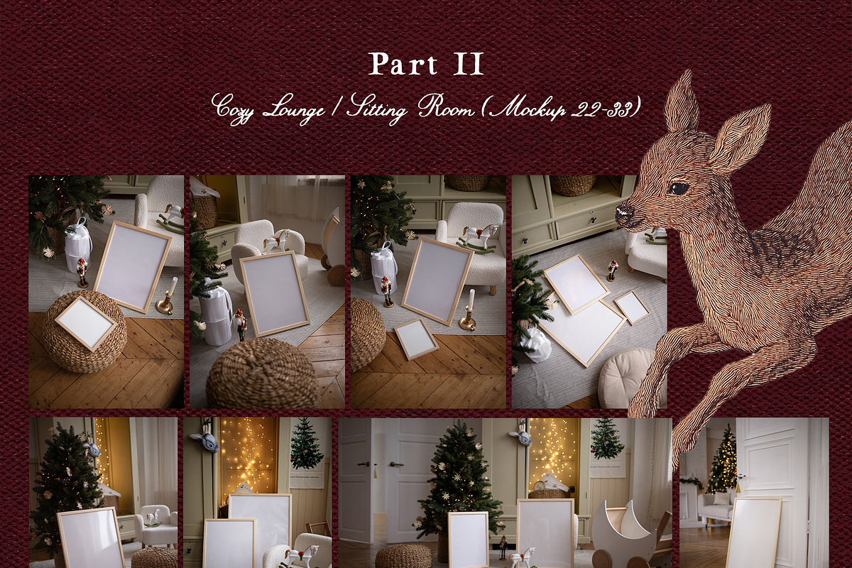 December Glow 150 Christmas Mockups, a Household Mockup by The Bambi Collective (Photo 14 of 17)