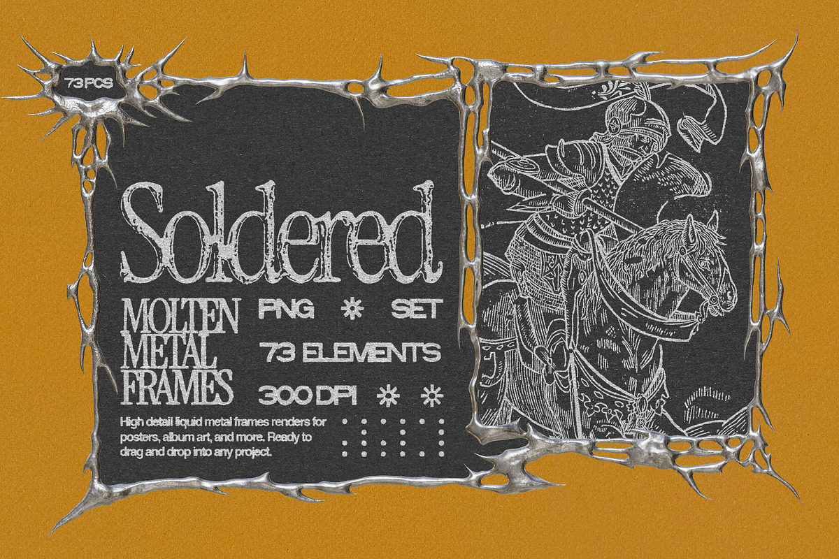 Soldered - Metal Frames, an Object Graphic by MiksKS (Photo 1 of 14)