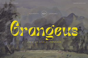 Grangeus - Creative Display Font