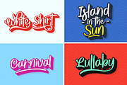 Sunday Vibes - Funky Script, a Script Font by HIRO.std (Thumbnail 10 of 12)
