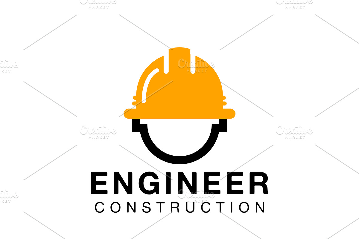 Safety Helmet Engineer Logo Design, a Branding & Logo Template by AlvinStd