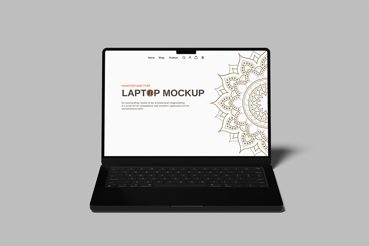 Laptop Mockup, a Device Mockup by Bangdastudio (Photo 2 of 5)