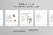 Current Brand Style Guide Template, a Books & Magazine Mockup by Chloe Leonard Studio (Thumbnail 6 of 6)