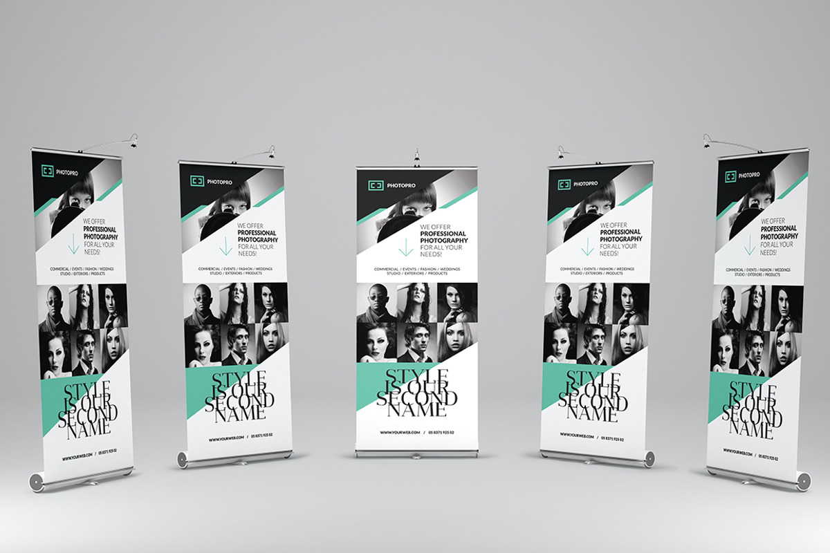 Photography - Roll-Up Banner 1, a Flyer Template by Cooledition (Photo 3 of 6)