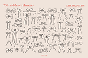Coquette Bows, Frames and Patterns, an Object Graphic by Felizabeth Design (Thumbnail 4 of 14)