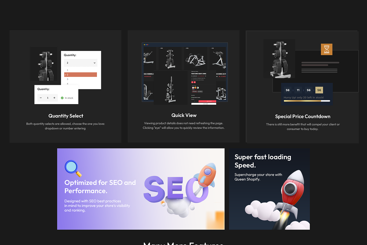 Gym & Fitness Equipment Shopify 2.0 preview 5