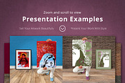 Poster Presentation Scene Generator, a Product Mockup by Fresh Design Elements (Thumbnail 2 of 4)