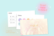 Magical Branding Starter Kit, a Branding & Logo Template by Hell Yeah Designs (Thumbnail 5 of 20)
