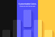 Pixel 4 & 4 XL - 20 Clay Mockups, an Android Mockup by Asylab (Thumbnail 8 of 34)