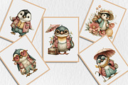 Summer Funny Penguin Clipart, a Seasonal Illustration by Rose Art (Thumbnail 6 of 6)
