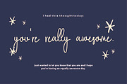 Biliani Script Font, a Script Font by JNJ Studio (Thumbnail 6 of 9)