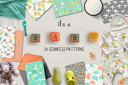 it's a BABY Seamless Patterns
