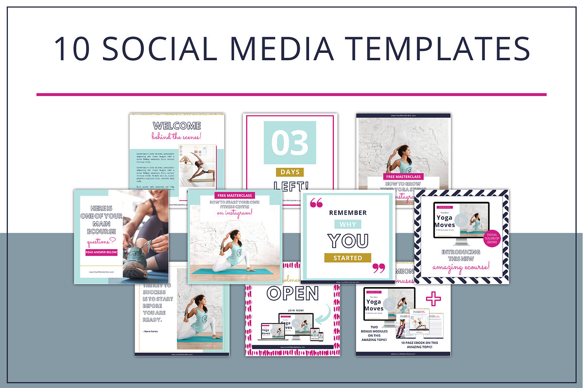 eCourse & Webinar Bundle | Canva PPT, a Presentation Template by Lady Boss Studio (Photo 5 of 7)