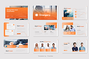 Orange Pitch Deck Keynote, a Presentation Template by Pixslides (Thumbnail 2 of 5)