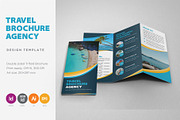 Travel Trifold Brochure, a Brochure Template by SamiSimply7 (Thumbnail 1 of 4)