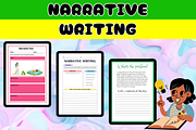 Narrative writing prompts paragraph, a Templates & Theme by Premium Digital Templates (Thumbnail 5 of 5)