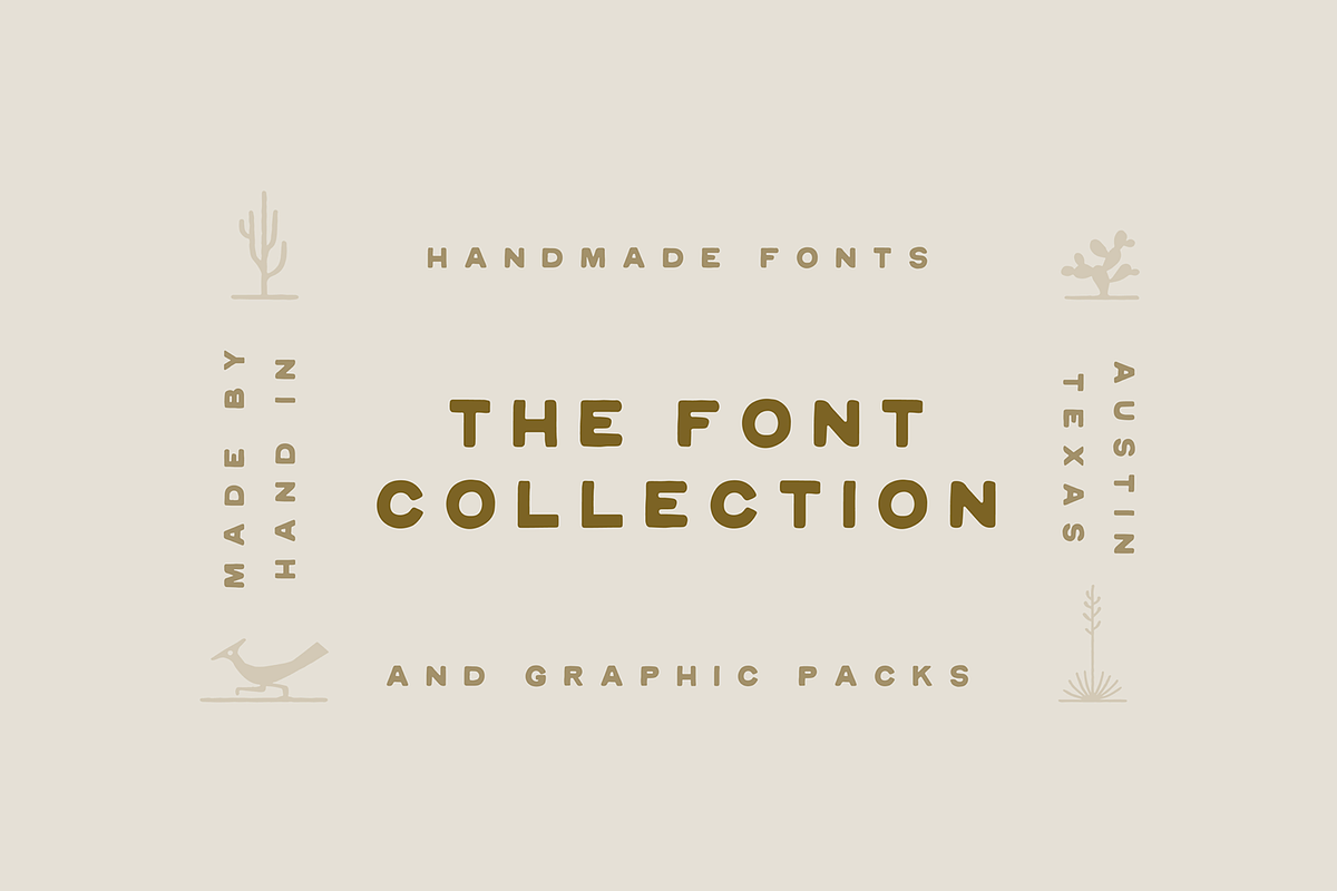 The Western Font Bundle, a Sans Serif Font by MEG BURK CHOI (Photo 2 of 4)