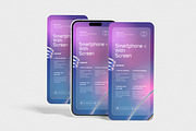 Smartphone With Screen Mockup, an iPhone Mockup by xavier_studio (Thumbnail 3 of 5)