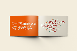 Sherlinda A Stylish Script Font