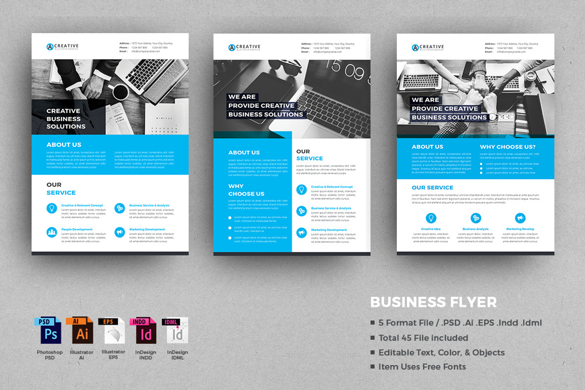 Business Flyer Bundle, a Flyer Template by design_pick (Photo 5 of 13)