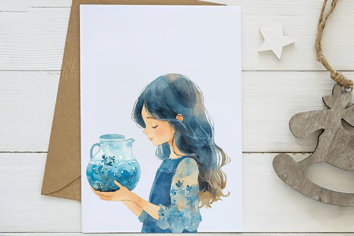 Aquarius Season Clipart, an Illustration by Designworld (Photo 6 of 9)